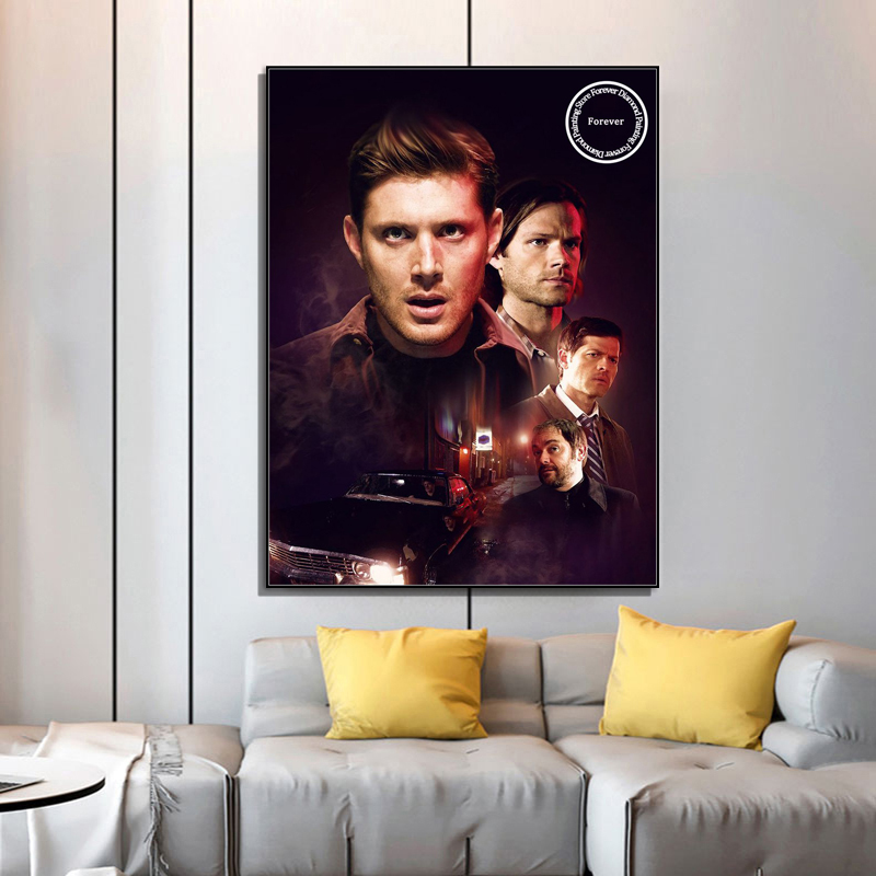 Supernatural TV Series Diamond - огляд і ціна Photo Mosaic Print
