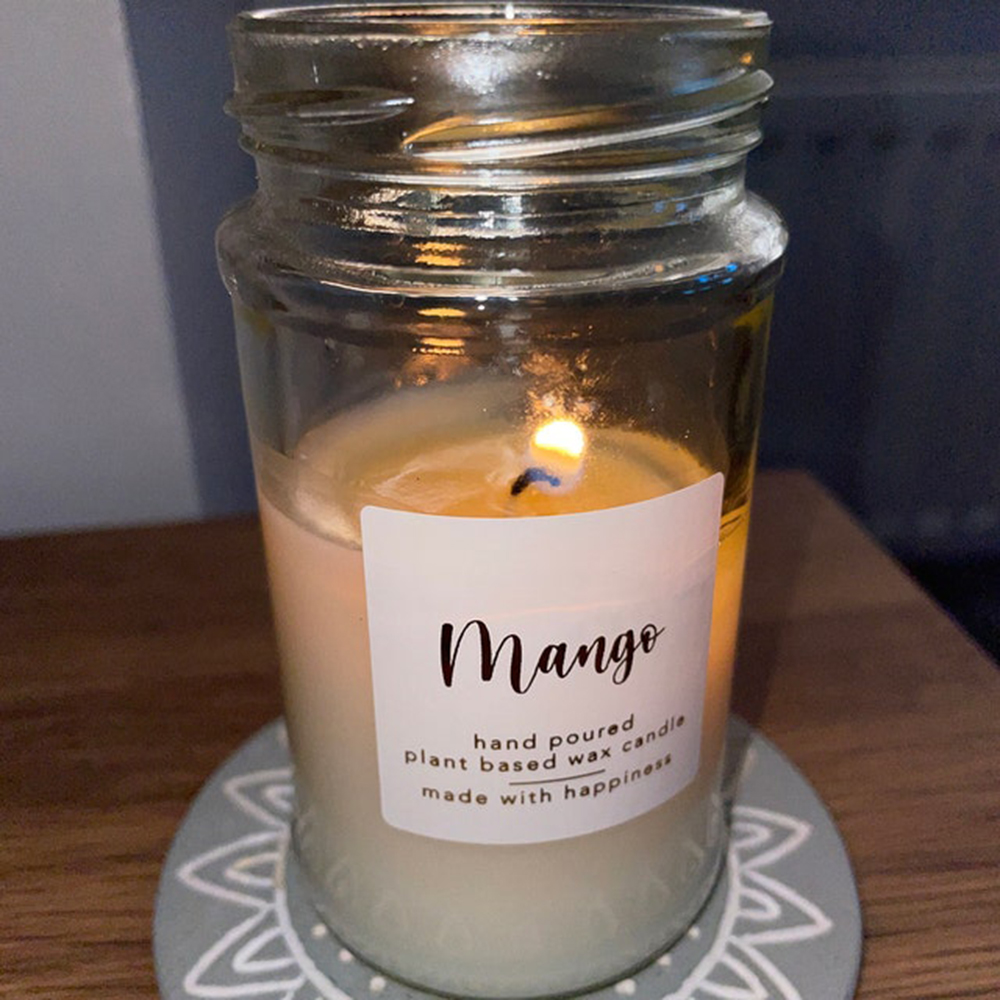 30pcs-50mm Custom Candle Jar S - огляд і ціна Personalised Candle Label