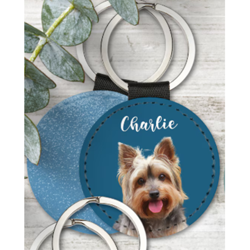 Custom Pet Photo Keychain Pers - огляд і ціна Pet Portrait Custom