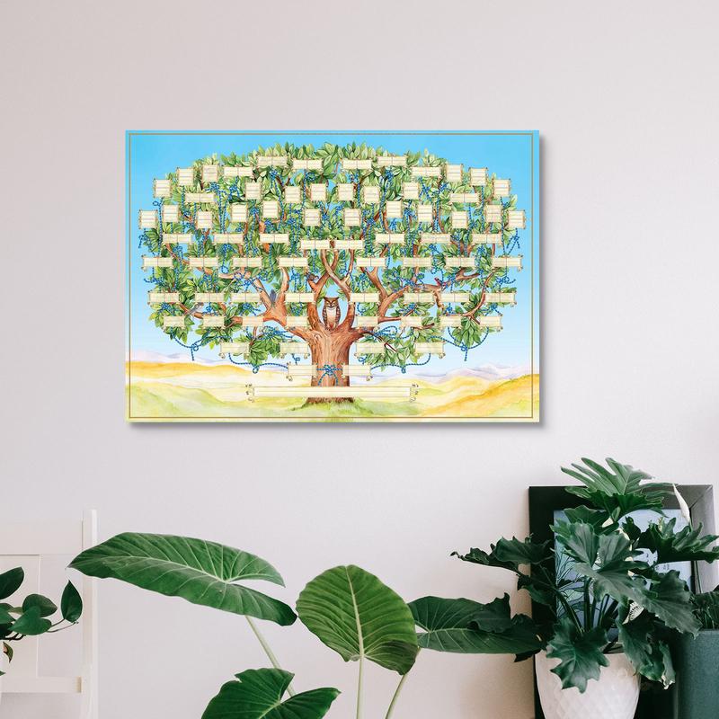 Fillable Family Tree Chart 6 G - огляд і ціна Family Tree Print