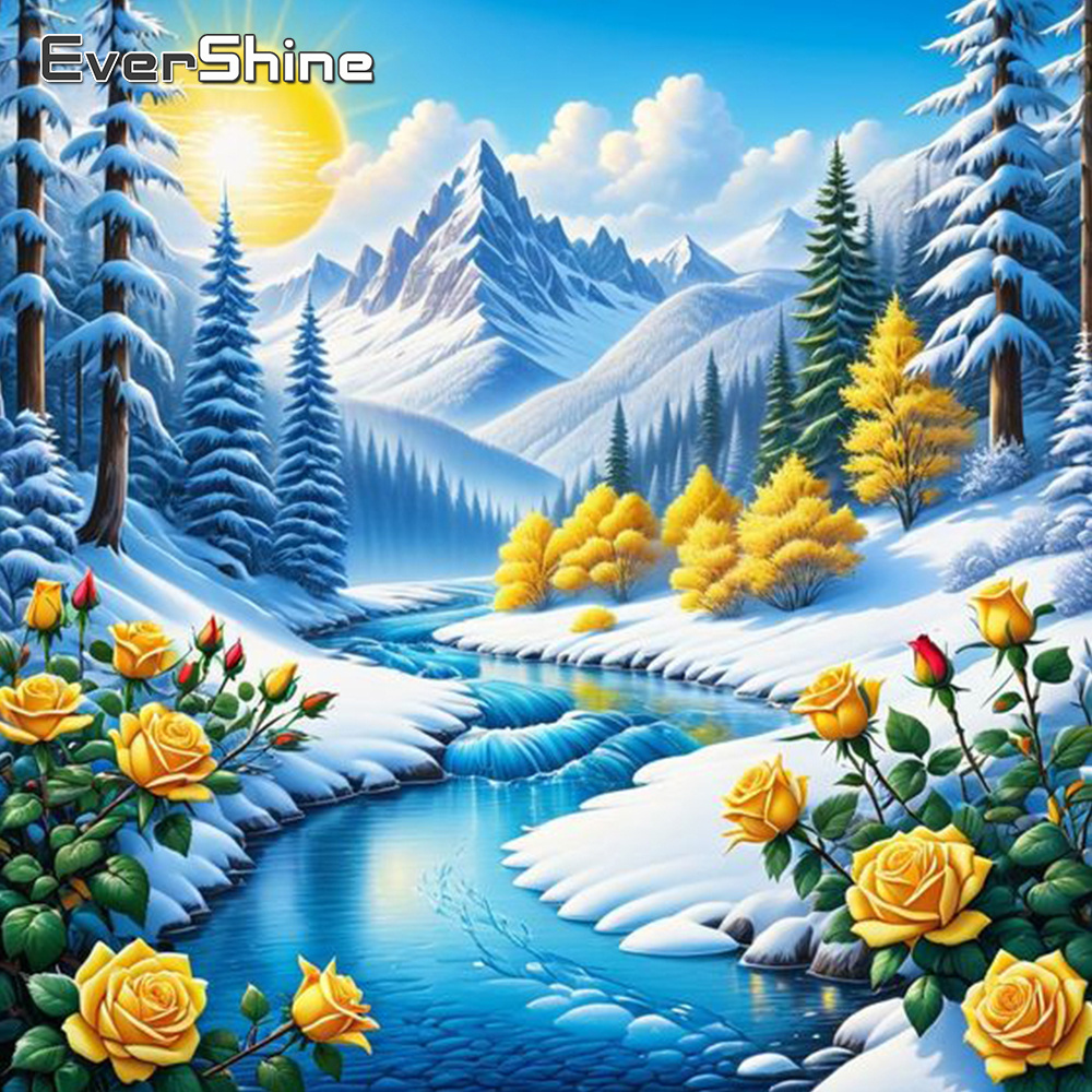 Evershine River Diamond Painti - огляд і ціна Photo Mosaic Print