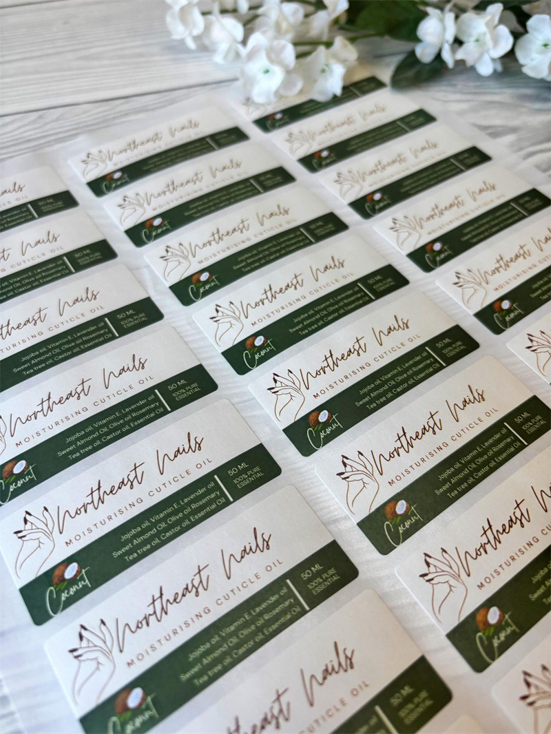 Custom 3D Embossed Gold Foil A - огляд і ціна Personalised Candle Label